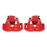 Power Stop 99-10 Volkswagen Beetle Front Red Calipers w/Brackets - Pair