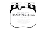 EBC 2019+ BMW X5 3.0T / 2020+ BMW X6 4.4TT M50 (G05/G06/G07) Redstuff Front Brake Pads