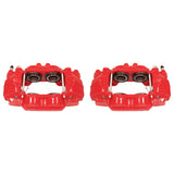 Power Stop 03-09 Toyota 4Runner Front Red Calipers w/o Brackets - Pair